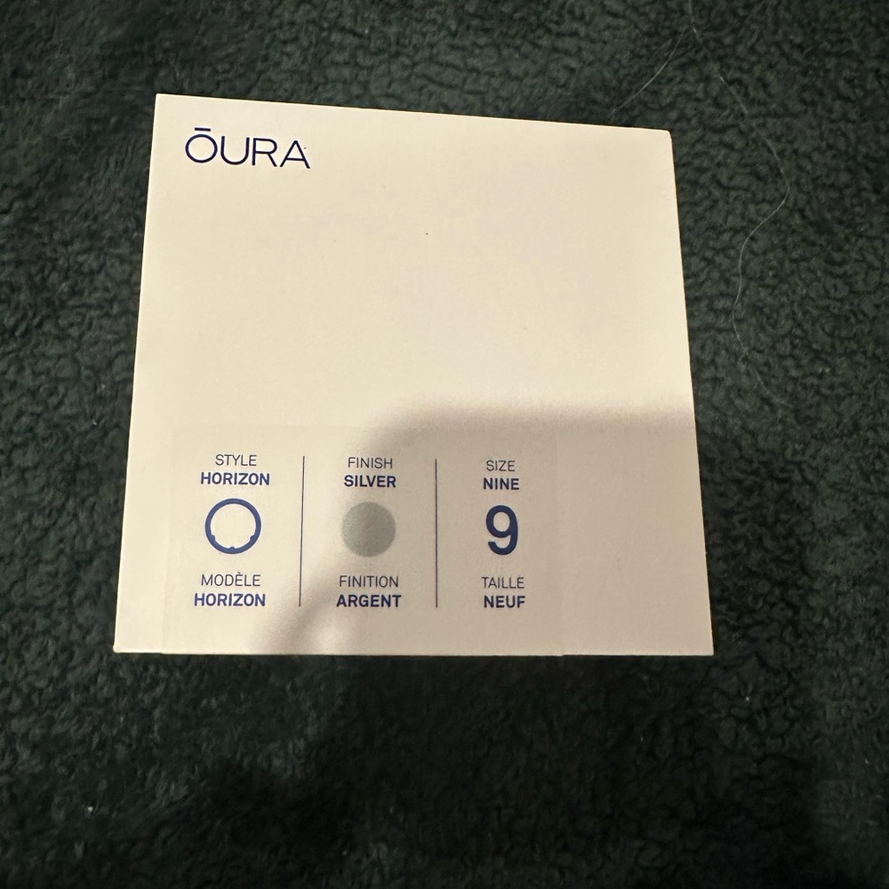 Brand new never worn oura ring